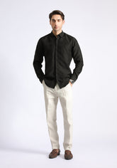 Black Self Shirt